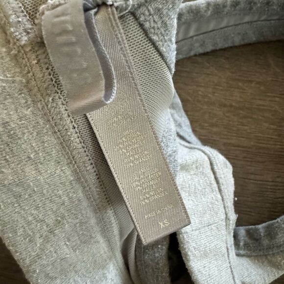 Skims Heather Gray Outdoor Scoop Neck Bra - Picture 5 of 5